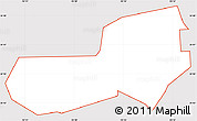 Silver Style Simple Map of ZIP code 74939, cropped outside