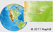 Physical Location Map of ZIP code 74941