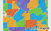Political Map of ZIP code 74941