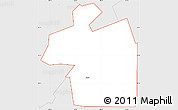 Silver Style Simple Map of ZIP code 74941