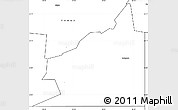 Blank Simple Map of ZIP code 74944