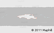 Gray Panoramic Map of ZIP code 74948, single color outside
