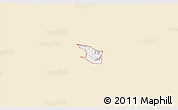 Classic Style 3D Map of ZIP code 74949, single color outside