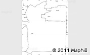 Blank Simple Map of ZIP code 74953