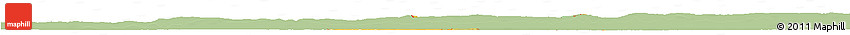 Savanna Style Horizon Map of ZIP Code 74966, single color outside