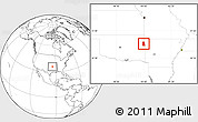 Blank Location Map of Adair County