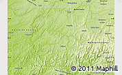 Physical Map of Adair County