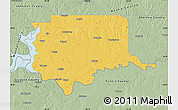 Savanna Style Map of Bryan County
