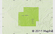 Physical Map of Coal County, lighten