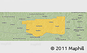 Savanna Style Panoramic Map of Cotton County