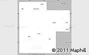 Gray Simple Map of Creek County