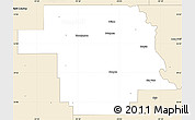 Classic Style Simple Map of Greer County