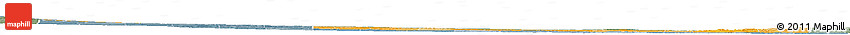 Political Shades Horizon Map of Oklahoma, semi-desaturated