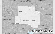 Gray Map of Johnston County