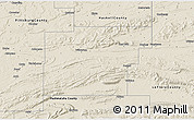 Shaded Relief 3D Map of Latimer County