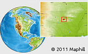 Physical Location Map of Latimer County