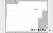 Gray Simple Map of Latimer County, single color outside