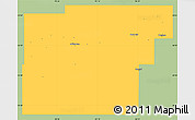 Savanna Style Simple Map of Latimer County, single color outside