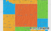 Political Map of Lincoln County