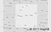 Silver Style Map of Lincoln County