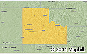 Savanna Style 3D Map of Logan County