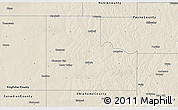 Shaded Relief 3D Map of Logan County