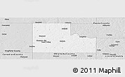 Silver Style Panoramic Map of Logan County