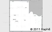 Gray Simple Map of Logan County, single color outside