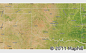 Satellite Map of Oklahoma