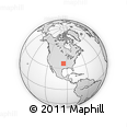 Outline Map of Mayes County