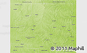 Physical 3D Map of Osage County