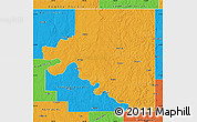 Political Map of Osage County