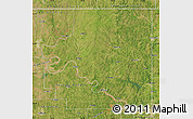 Satellite Map of Osage County