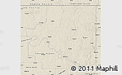 Shaded Relief Map of Osage County