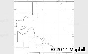 Blank Simple Map of Osage County, no labels