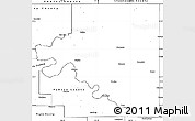 Blank Simple Map of Osage County