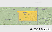 Savanna Style Panoramic Map of Ottawa County