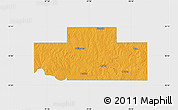 Political Map of Payne County, single color outside