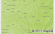 Physical 3D Map of Seminole County