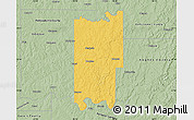 Savanna Style Map of Seminole County