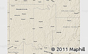 Shaded Relief Map of Seminole County