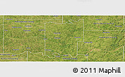 Satellite Panoramic Map of Seminole County