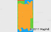 Political Simple Map of Seminole County