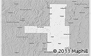 Gray 3D Map of Tulsa County