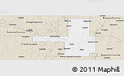 Classic Style Panoramic Map of Tulsa County