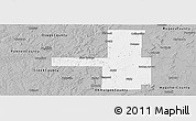 Gray Panoramic Map of Tulsa County