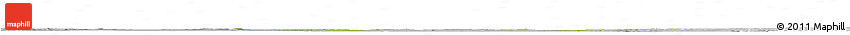 Physical Horizon Map of Wagoner County, lighten, desaturated