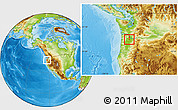 Physical Location Map of ZIP code 97007