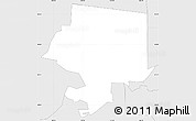 Silver Style Simple Map of ZIP code 97007