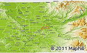 Physical 3D Map of ZIP code 97030